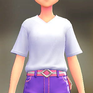 VネックTシャツ ホワイト 1000円