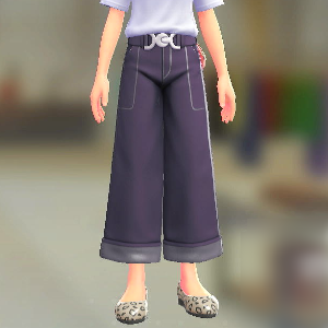 ワイドパンツセット パープル|パープル 2100円