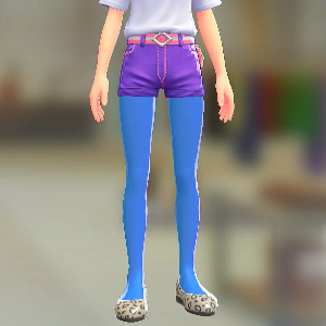 カラータイツ ブルー 400円