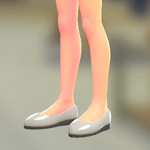 プレーンパンプス ベージュ 1600円