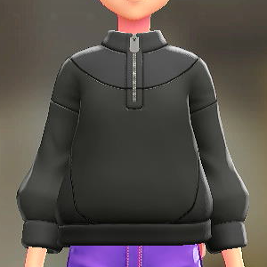 レザーミックススウェット レザーブラック 16000円