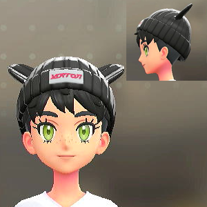 ポケみみニットキャップ ゲンガーブラック 20000円