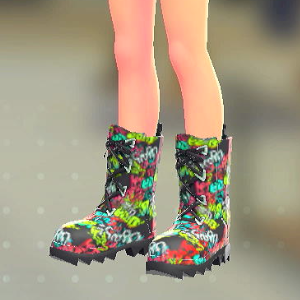 コンバットブーツ	ヘビーブラック	15000円