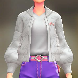 ブルゾン&Tシャツセット シグネチャーホワイト|ビビッドホワイト 20000円