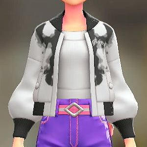 ブルゾン&オフショルセット ブラックインク|ビビットホワイト 20000円