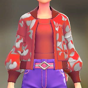 ブルゾン&オフショルセット スプレーレッド|ビビッドレッド 20000円