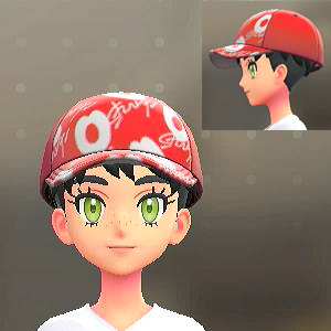 キッスパターンキャップ キッスレッド 8000円