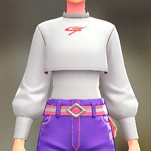 クロップドトップスセット ビビッドホワイト|ホワイト 16000円