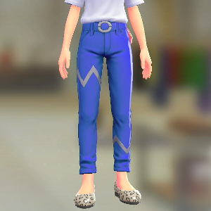 スキニーパンツセット ビビッドブルー|ビビッドブルー 15000円