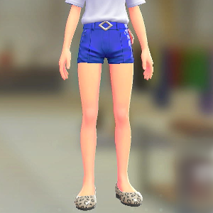 ホットパンツセット ビビッドブルー|ビビッドブルー 12000円