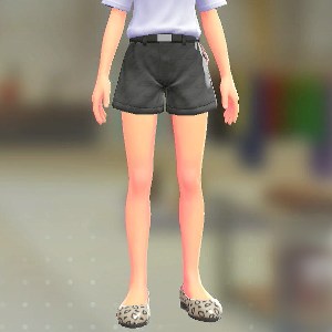 ショートパンツセット ビビッドブラック|ビビッドブラック 13000円
