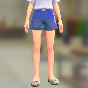 ショートパンツセット ビビッドブルー|ビビッドブルー 13000円