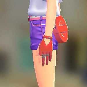 スリーフィンガーグローブ ビビッドレッド 6000円