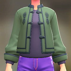 むすびボタンシャツセット	オリエンタルグリーン｜パープル	50000円