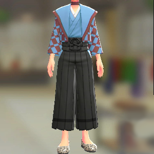 かみしもサロペットセット いちまつ・つゆくさ｜ぬれば 80000円