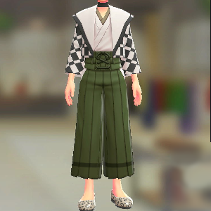 かみしもサロペットセット	いちまつ・ごふん｜おいたけ	80000円