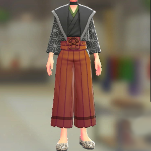 かみしもサロペットセット	あさのは・ぬれば｜たいしゃ	80000円