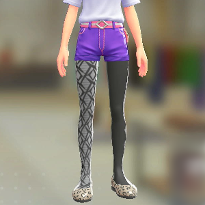 アシメデザインタイツ クレベースブラック 15000円