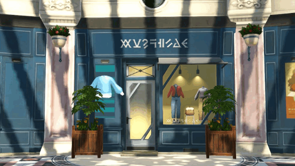 ル・ペイ・デ・ヴェトモン 個性的なデザインの服を取り扱っている。