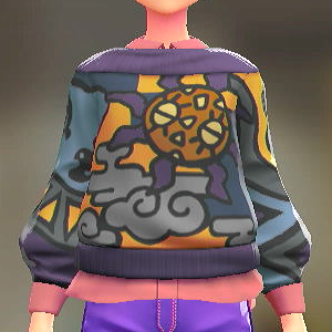 セーター＆シャツセット	じつげつ・すみれ｜なかくれない	50000円