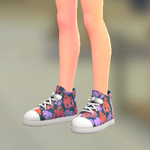 キャンバススニーカー パンプキンダーク 12000円