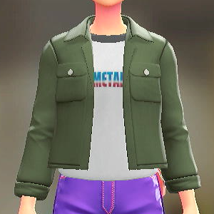 ロゴシャツ＆シャツセット	フルメタルコップ｜モスグリーン	7500円