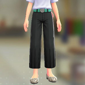 Dessert petit ワイドスラックスセット ブラック|グリーン 5500円