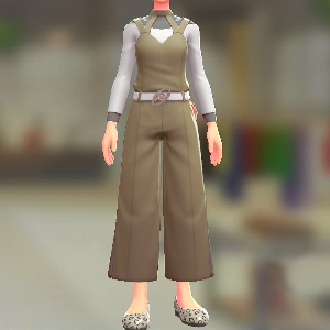 Dessert petit サロペット&トップスセット ベージュ|ホワイト 9000円