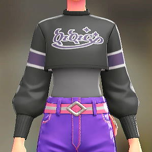 KiraKiraLiy クロップドトップスセット カレッジブラック|グレー 5000円