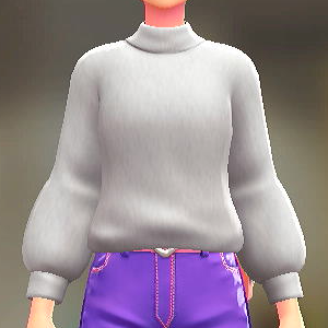 KiraKiraLiy ファジーセーター ホワイト 5900円