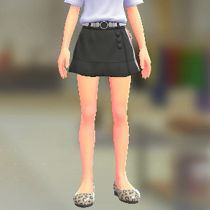 KiraKiraLiy ラップキュロットセット ブラック|ホワイト 5000円