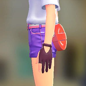 MINUIT RITE スリーフィンガーグローブ バーガンディ 2300円