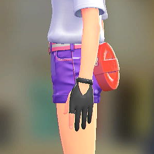 MINUIT RITE スリーフィンガーグローブ ランプブラック 2300円