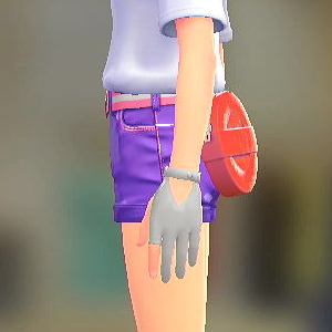 MINUIT RITE スリーフィンガーグローブ ムーングレー 2300円