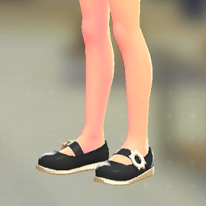 MINUIT RITE アクセントストラップパンプス リッチブラック 100000円