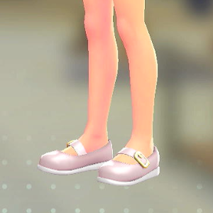 KiraKiraLiy ストラップパンプス ペールピンク 4000円