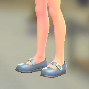 KiraKiraLiy ストラップパンプス フォグブルー 4000円