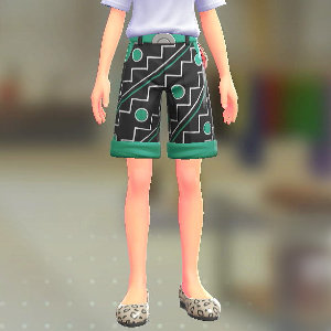 Dessert du jour ショートテーパードセット サイケグリーン|エメラルドグリーン 5500円