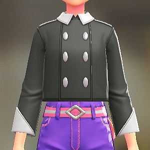 Dessert du jour ショートPコート ブラック 7300円