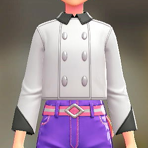 Dessert du jour ショートPコート ホワイト 7300円