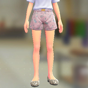 KiraKiraLiy ショートパンツ キャンディピンク|ペールパープル 4500円
