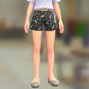 KiraKiraLiy ショートパンツ キャンディブラック|ライトキャメル 4500円