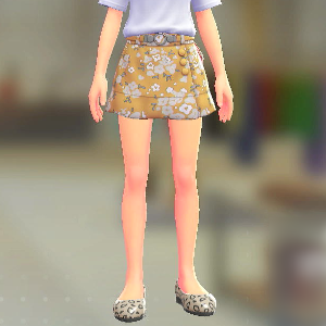 KiraKiraLiy ラップキュロットセット はながらイエロー|イエロー 5500円