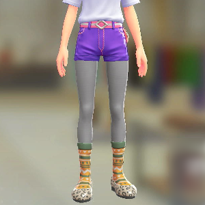 ソックス＆タイツセット	ジオメトリーイエロー｜ライトグレー	600円