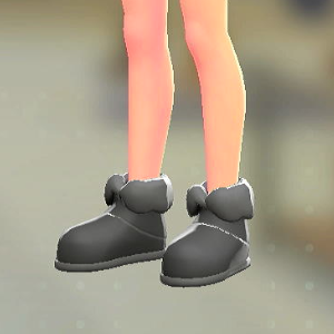 ムートンブーツ	ブラック	2400円