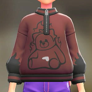 KiraKiraLiy ポケモンプリントスウェット キテルレッド 6000円