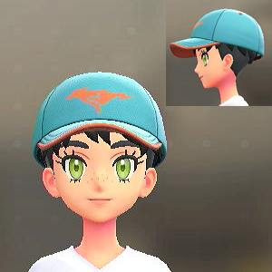 DENSOKU DENSOKUロゴキャップ ブルー×オレンジ 2800円