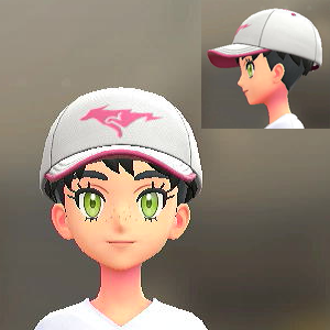 DENSOKU DENSOKUロゴキャップ ホワイト×ピンク 2800円