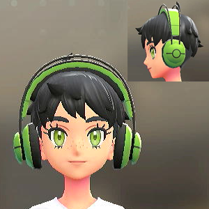 ヘッドホン	ビビッドライム	4300円