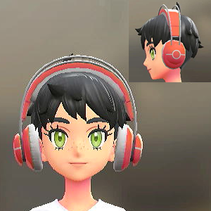 ヘッドホン	レッド	4300円